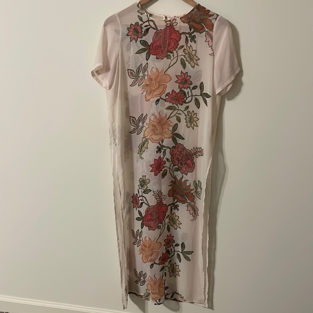 Vince Camuto see throw tunic